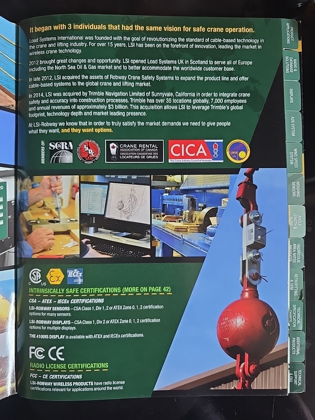 LSI Robway Wireless & Cable-Based Instrumentation For Worldwide Crane & Lifting