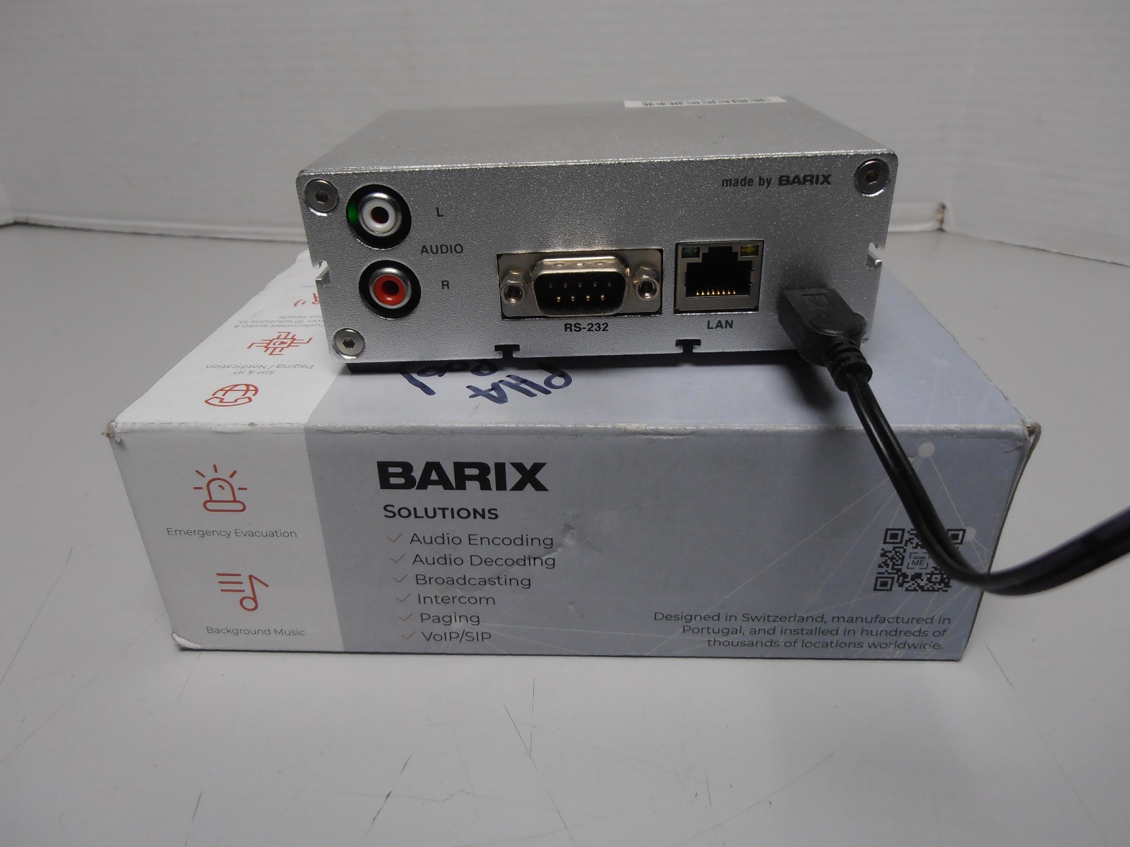 BARIX EXSTREAMER M400 SIP OPUS DECODER