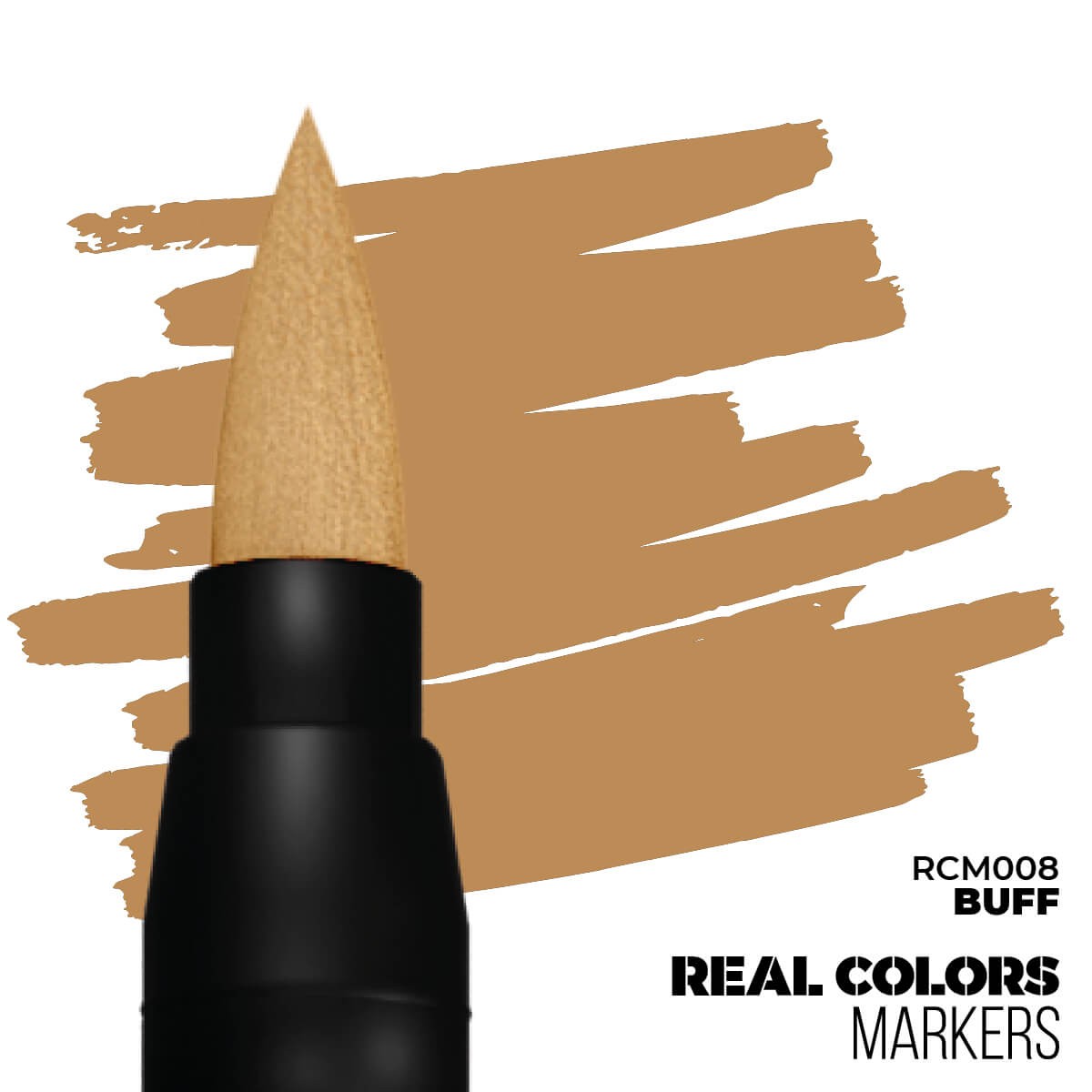 AK Interactive Acrylic Paint Marker Buff RCM008