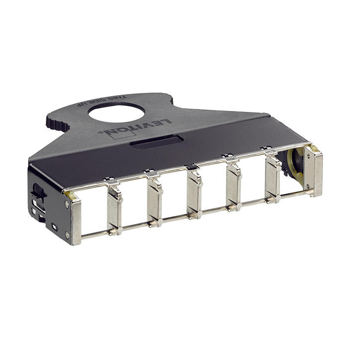Leviton E2XHD-BRK e2XHD 6-Port Copper Cassette Empty-Bracket Only