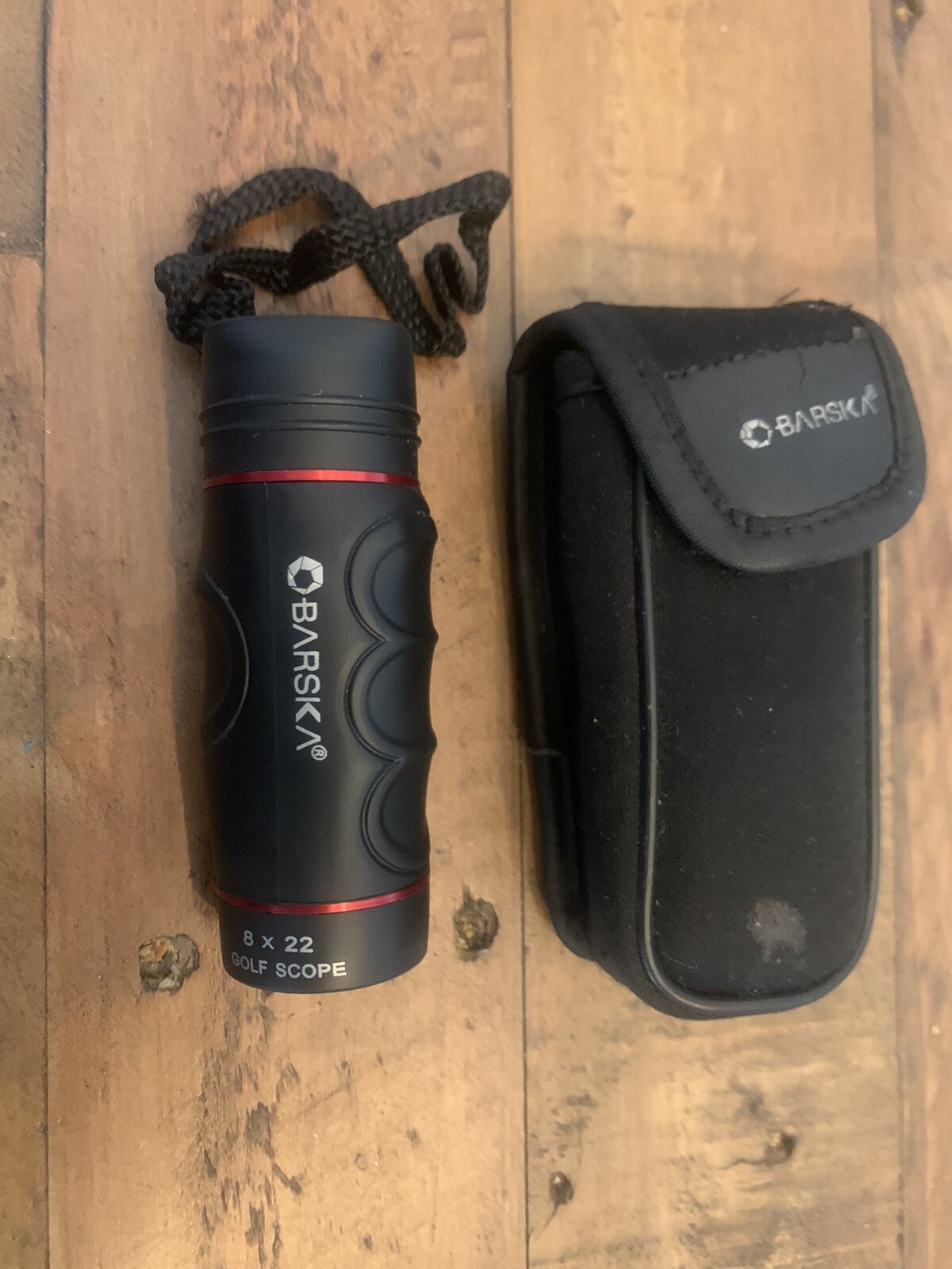 Barska Golf Scope Range Finder Reticle 8x22 w/ Carrying Case