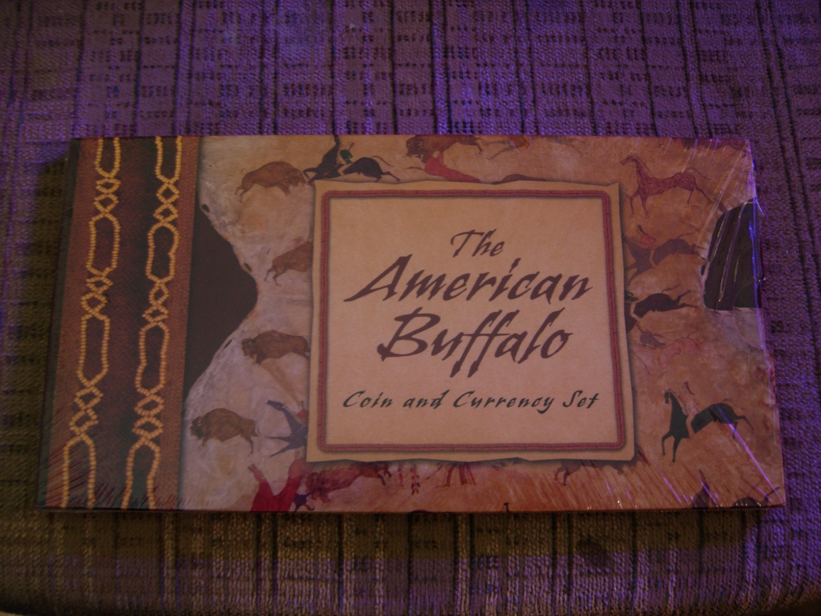 2001 American Buffalo $1 Coin/Currency/U.S.P.S. Stamp Set  US Mint Set SOLD OUT!