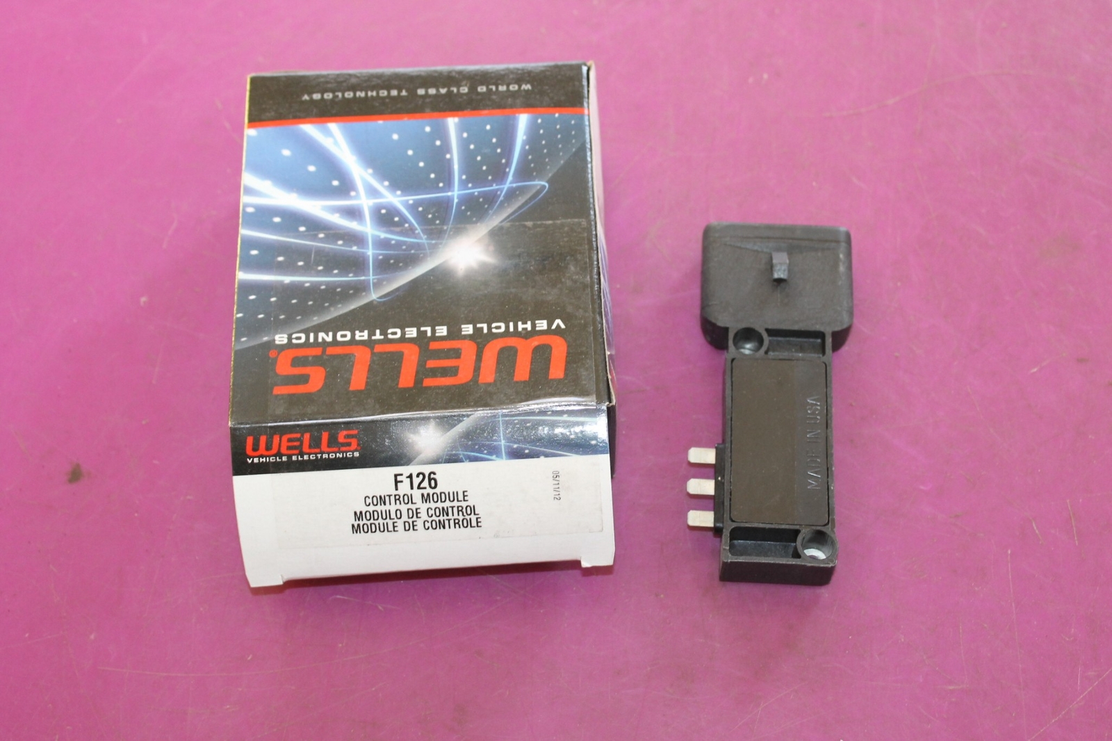 Wells Ignition Control Module. Part F126. Fits Duralast F126. See pic.