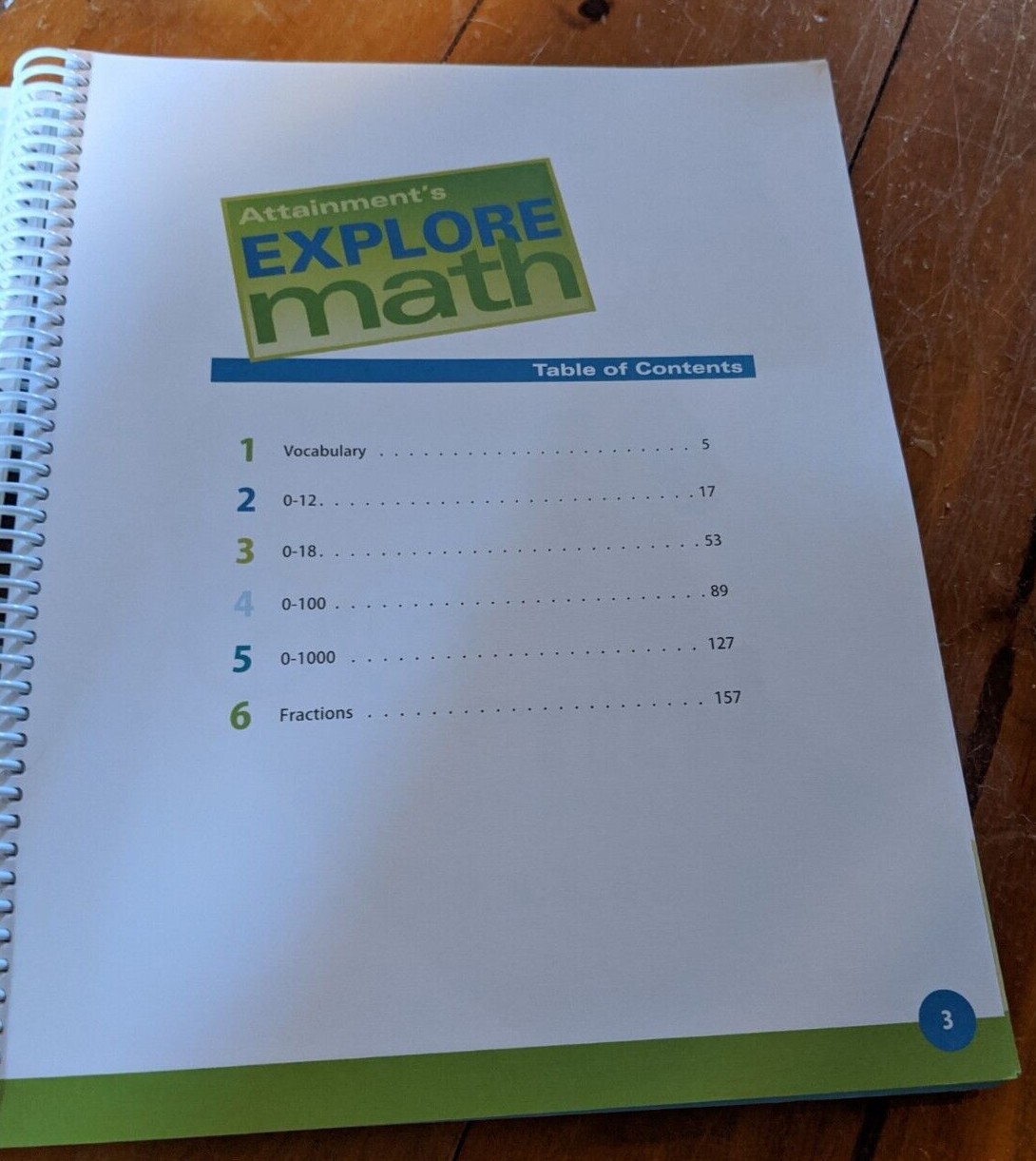 Explore Math Student Book by Judi Kinney (2012, Spiral)