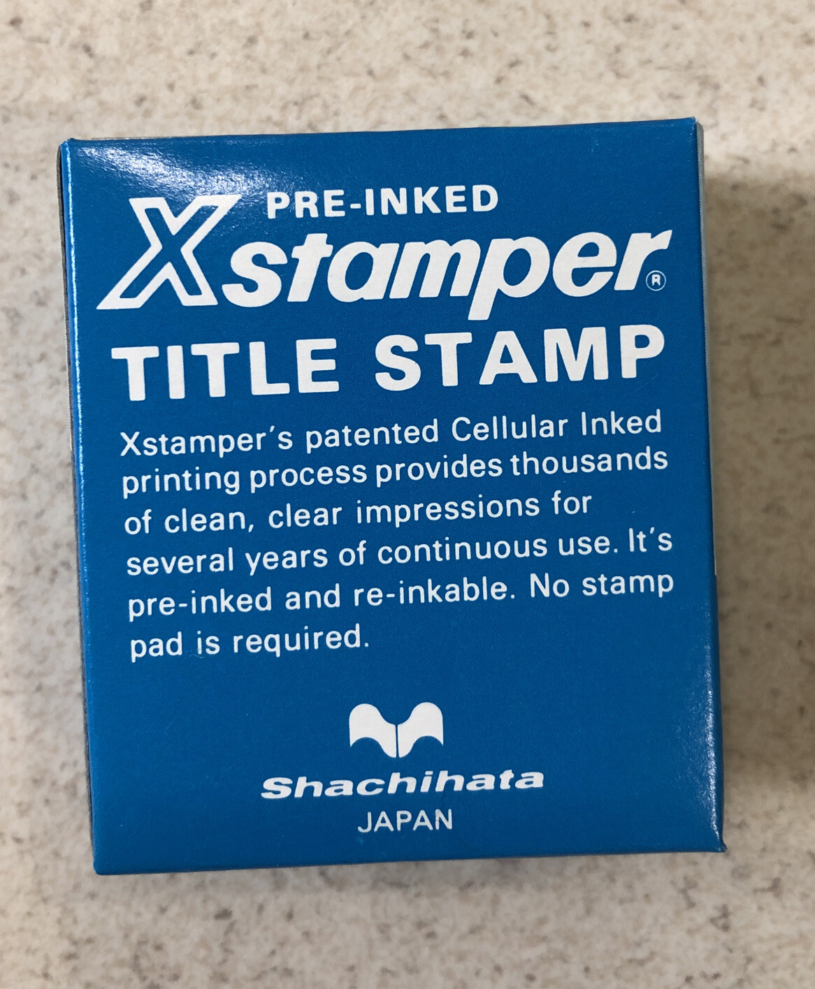Shachihata Xstamper RECEIVED #1203