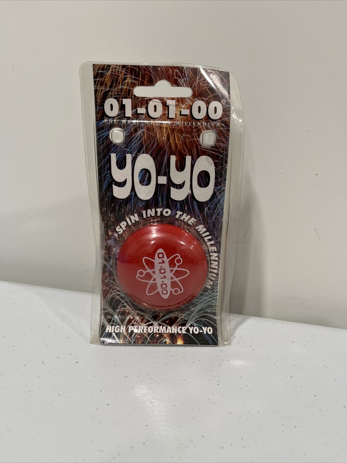 Vintage Red High Performance Yo Yo 01-01-00 Millennium
