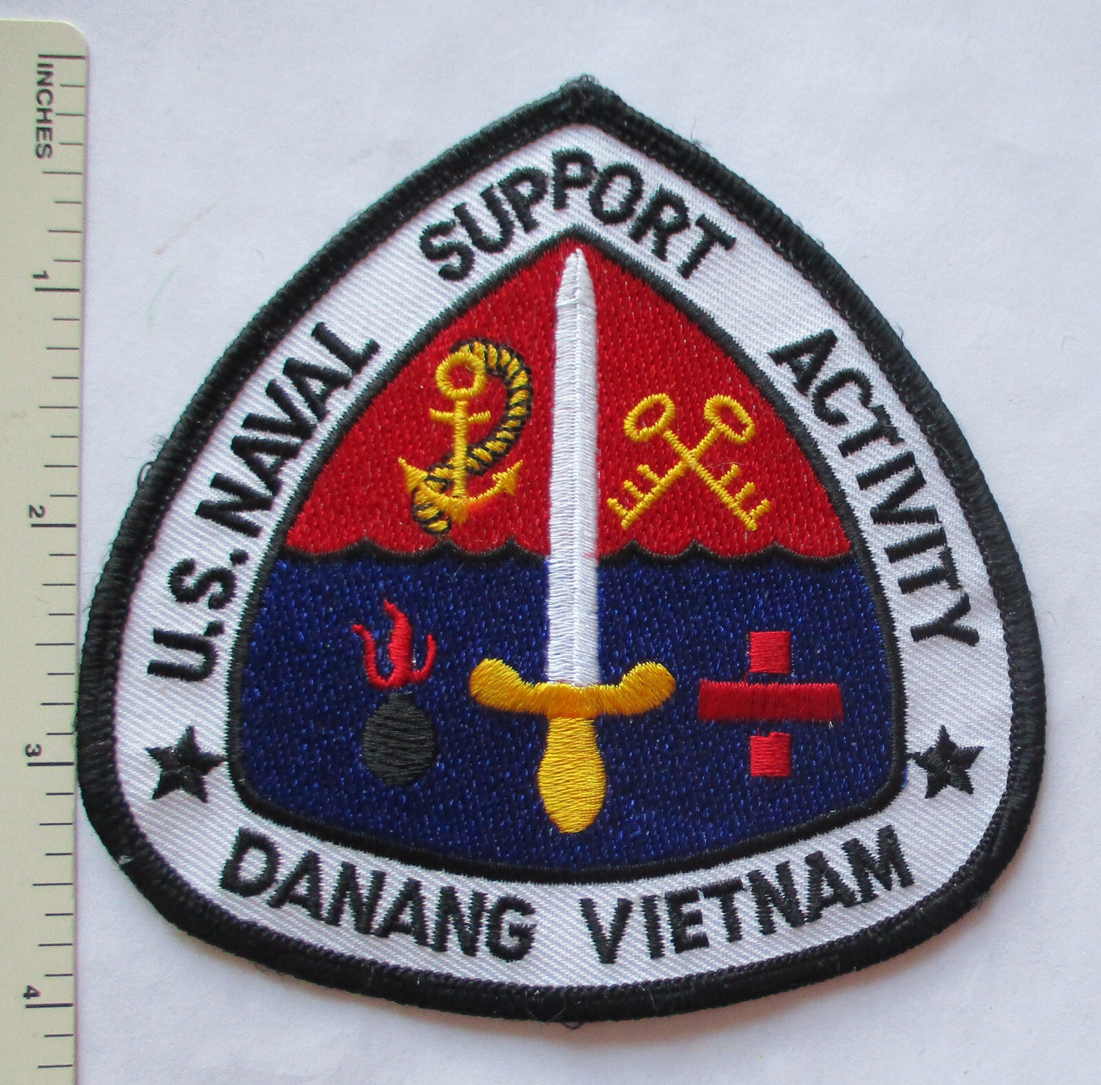 US NAVY NAVAL SUPPORT ACTIVITY DANAG VIETNAM PATCH Made for Vietnam War Veterans