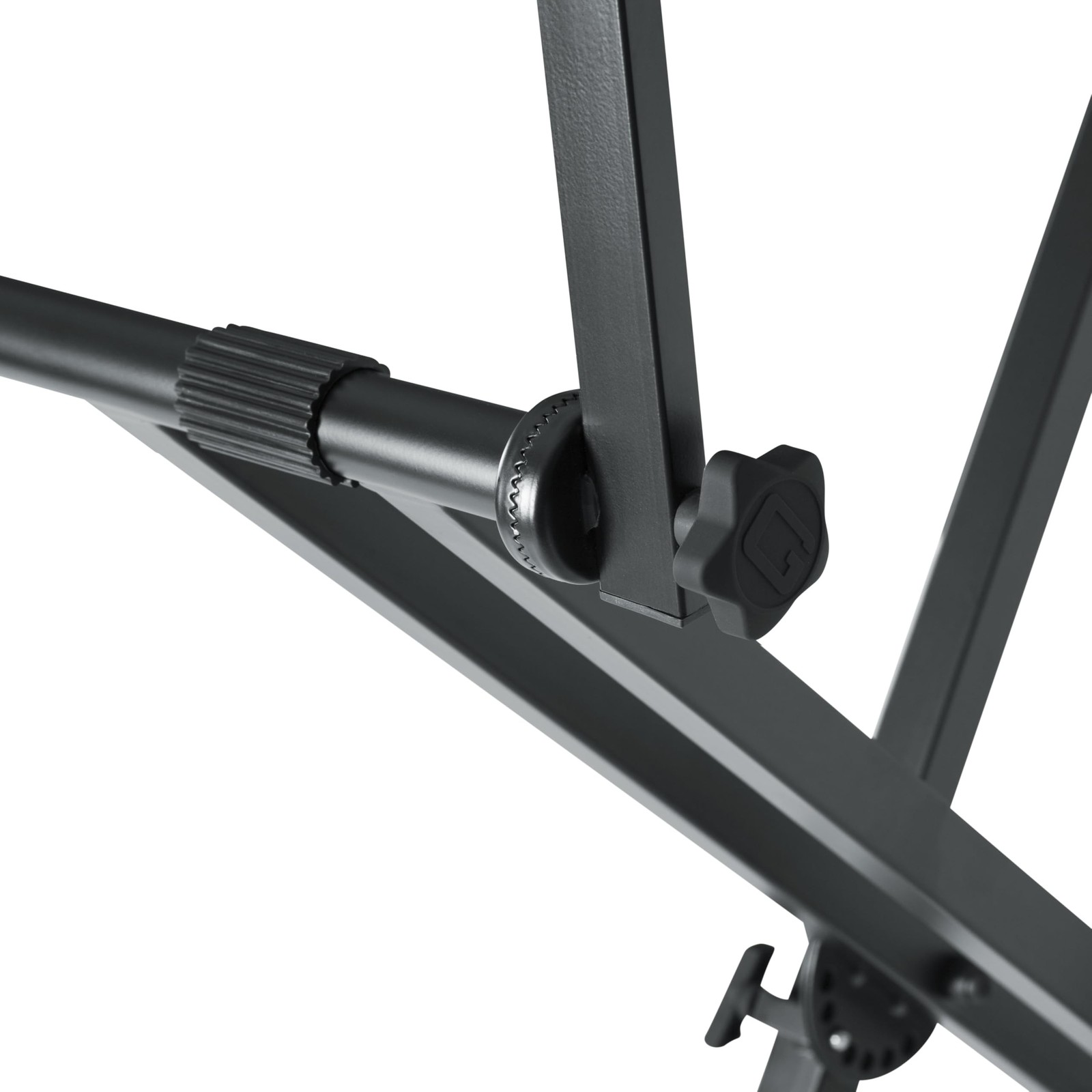 Gator Frameworks Deluxe Two Tier X-Style Keyboard Stand with Adjustable Heigh...