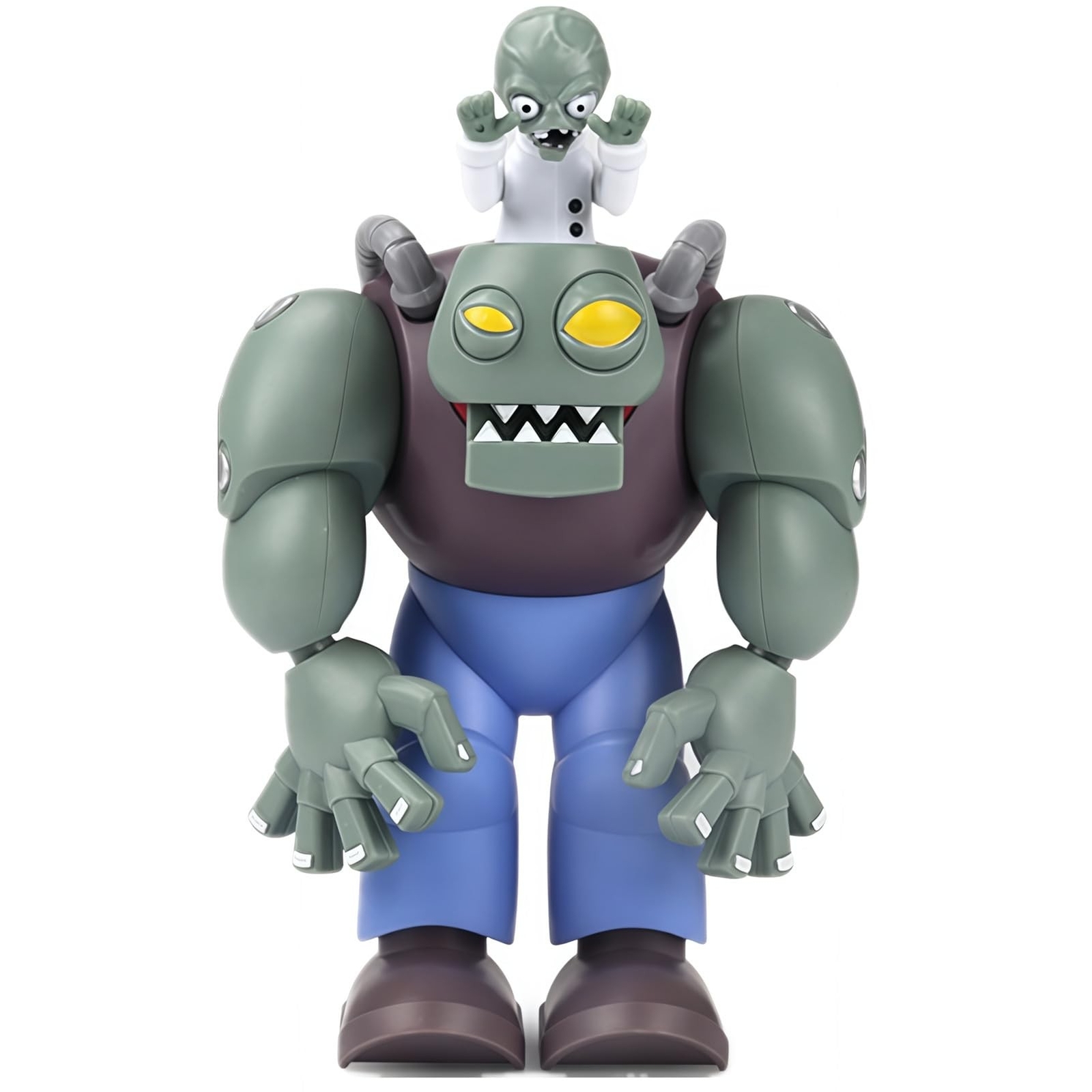 JHESAO Plants and Zombies Toys Action Figures Dr Zombies PVZ Toys Set 1 2 Ser...