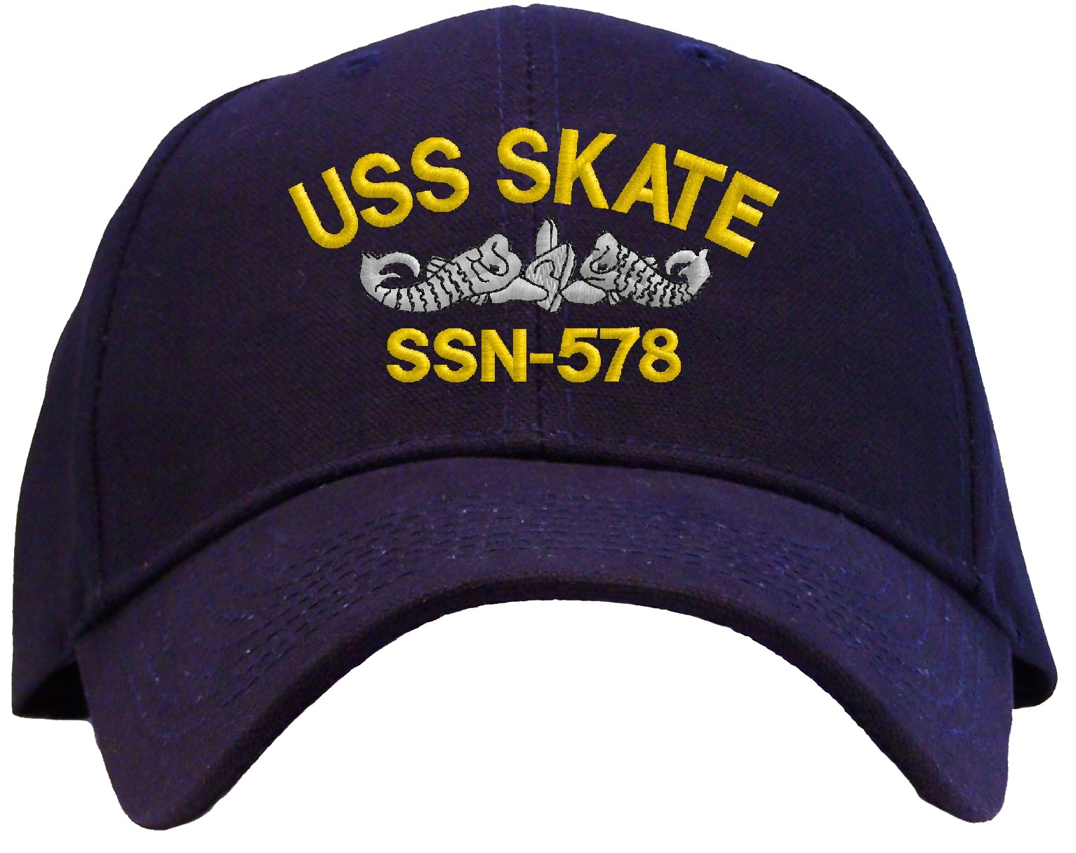 USS Skate SSN-578 Embroidered Baseball Cap - Available in 7 Colors - Hat