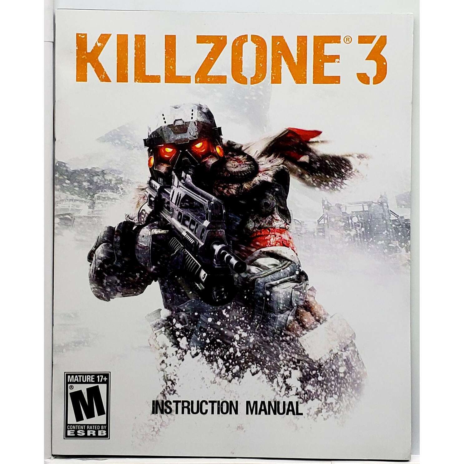(Manual Only) Killzone 3 Sony Playstation 3 Excellent Original