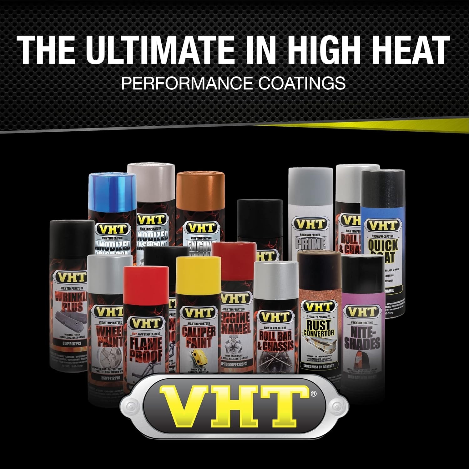 VHT SP204 Wrinkle Plus Coating Red Can - 11 oz.