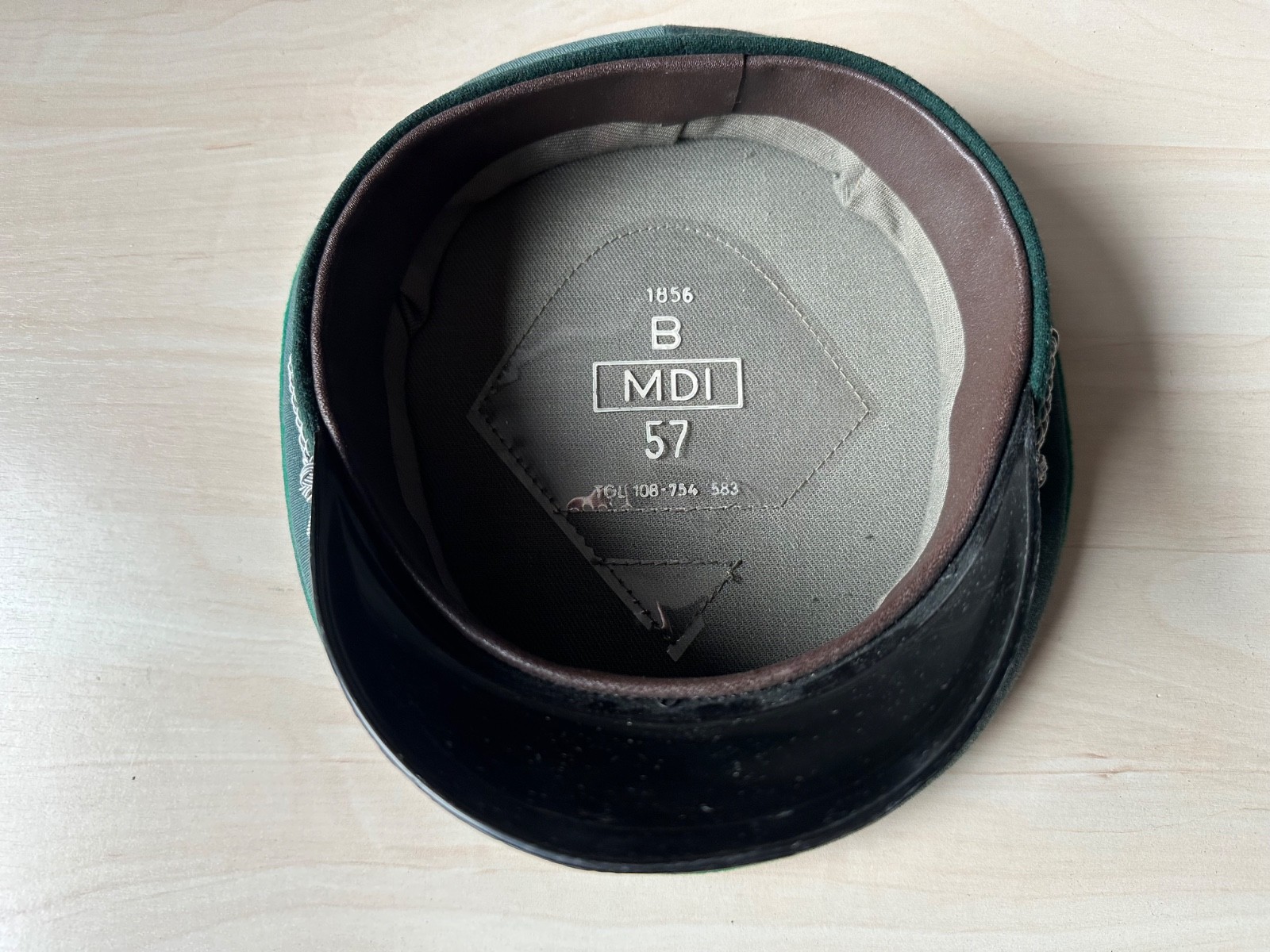 Three Soviet Visor Hats