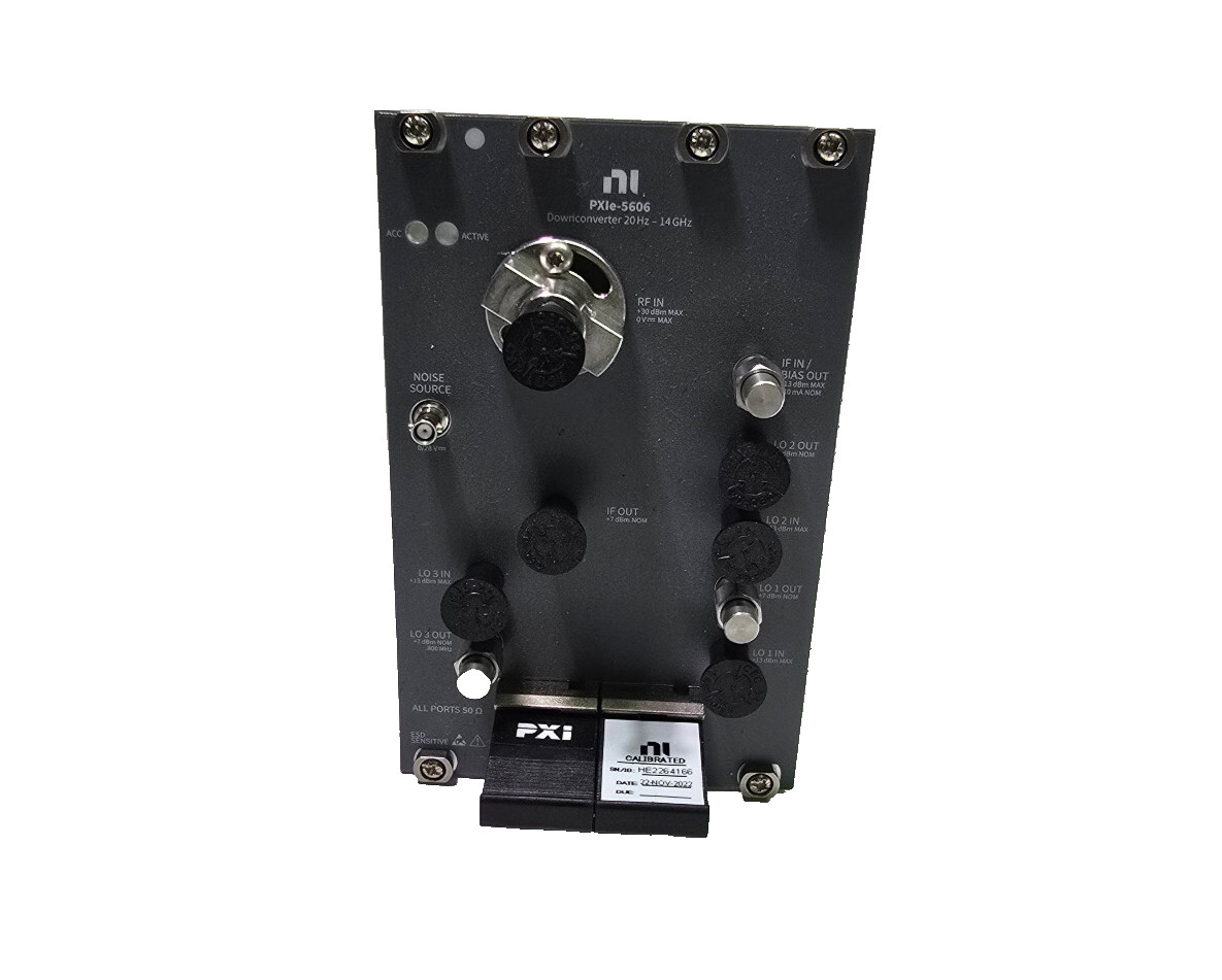 National Instruments NI PXIe-5606 Up to 14 GHz PXI RF Signal Downconverter