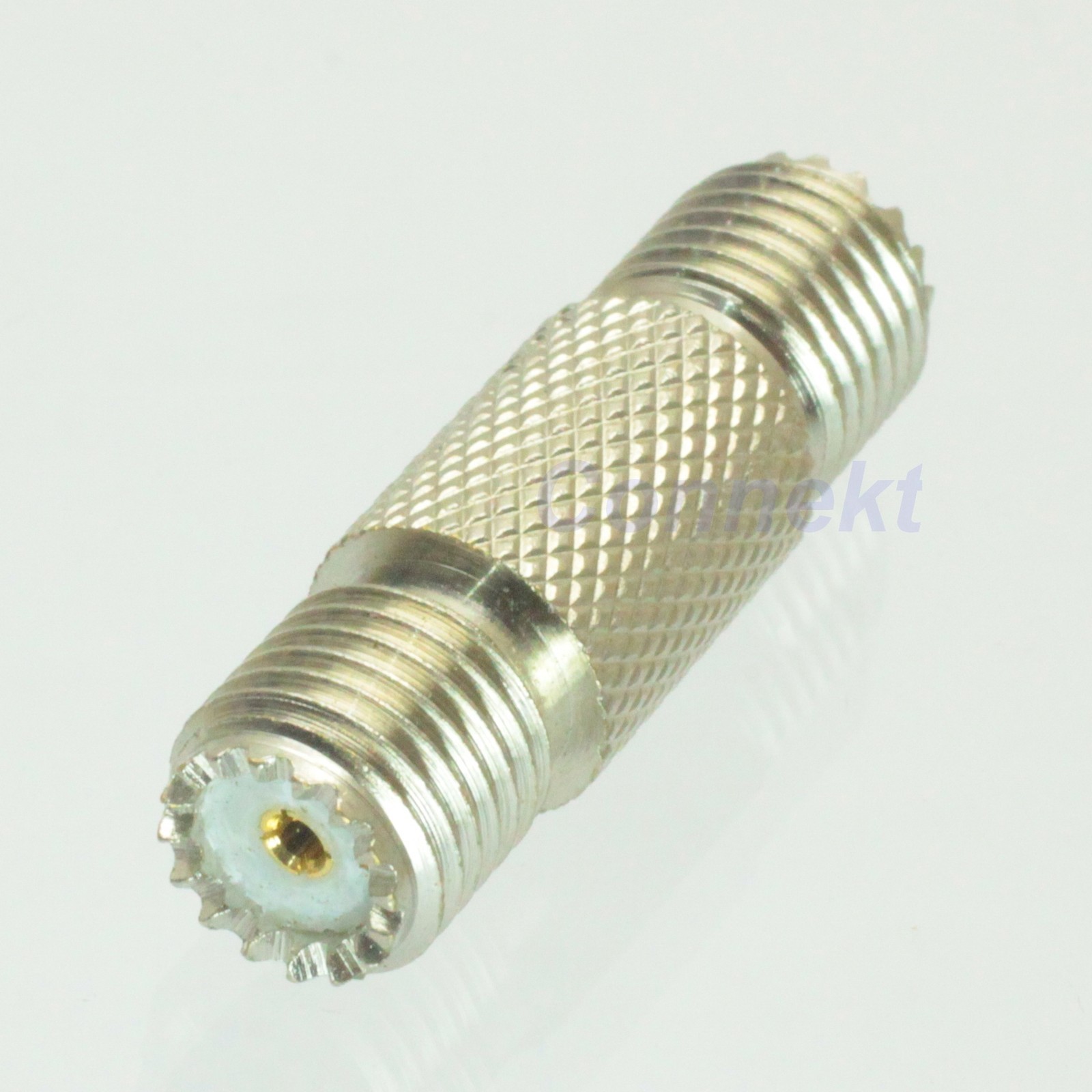 1pce mini UHF female jack to miniUHF female jack RF coaxial adapter connector
