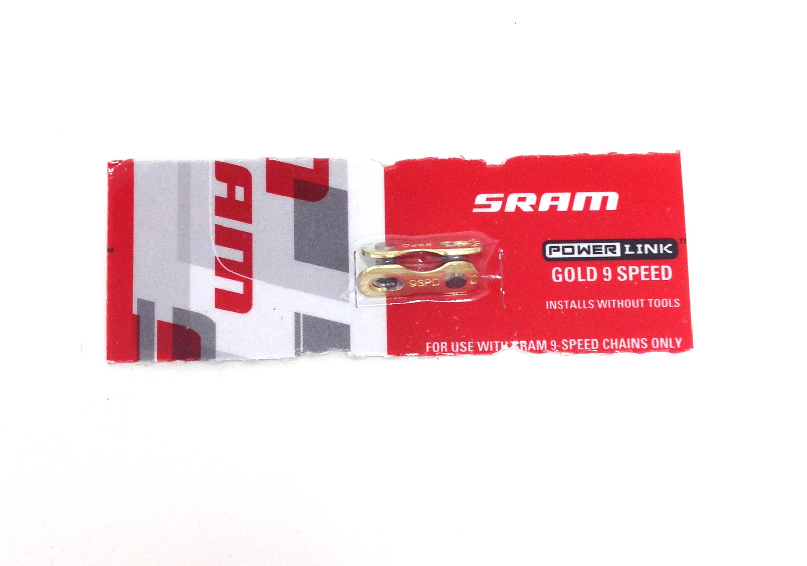 SRAM BICYCLE CHAIN POWER LINK CONNECTING 9 SPEED GOLD