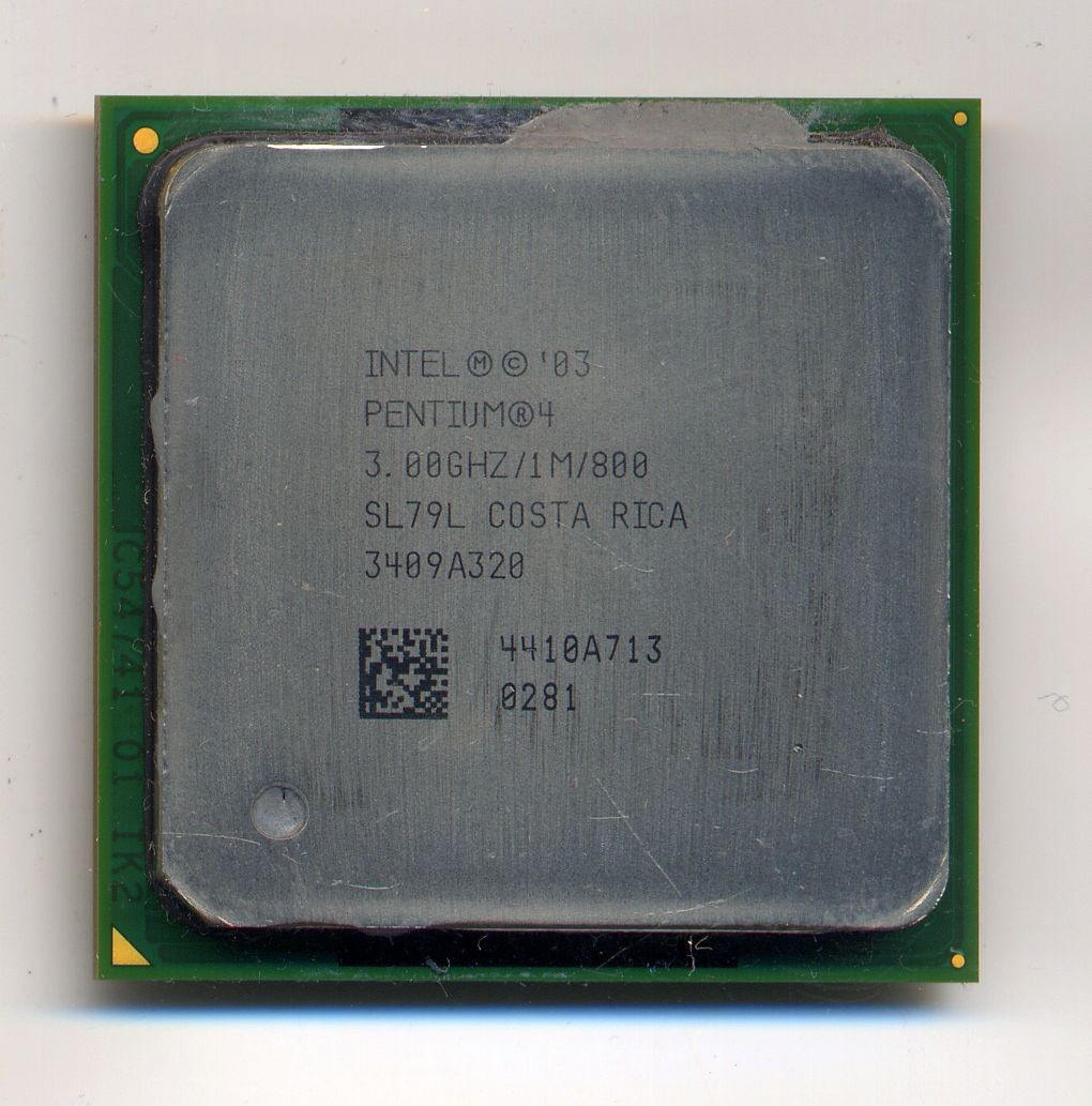 Intel Pentium 4 SL79L 3.0GHz 1M 800MHz FSB Socket 478 CPU Prescott Processor