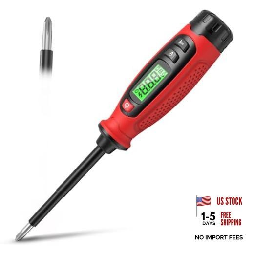 2-in-1 Voltage Tester Screwdriver, 3–500V AC Contact Voltage Phillips