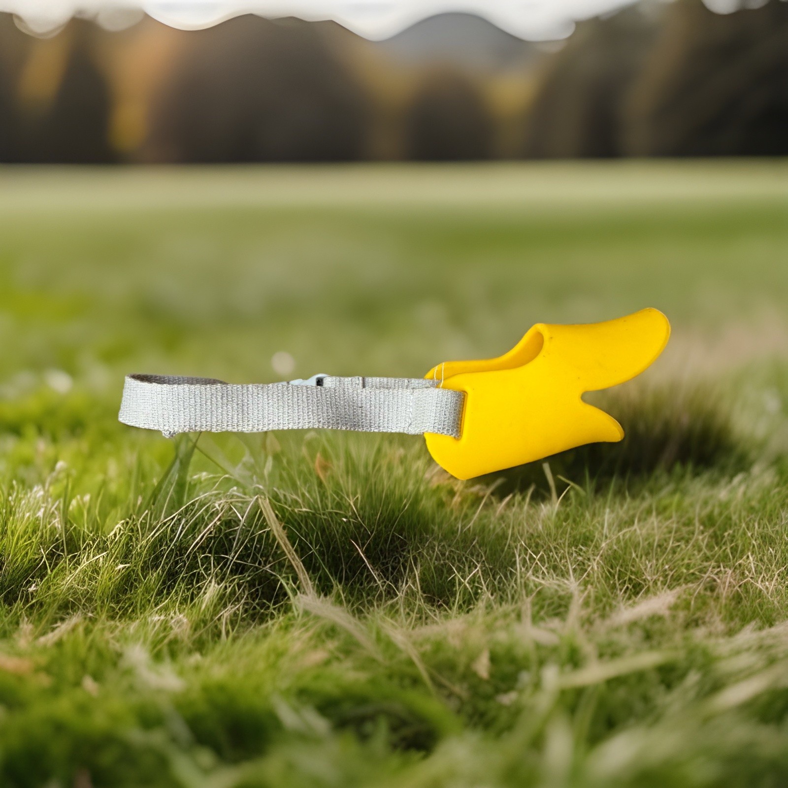 Dog Muzzle Yellow Silicone Duck Bill For Small Dogs