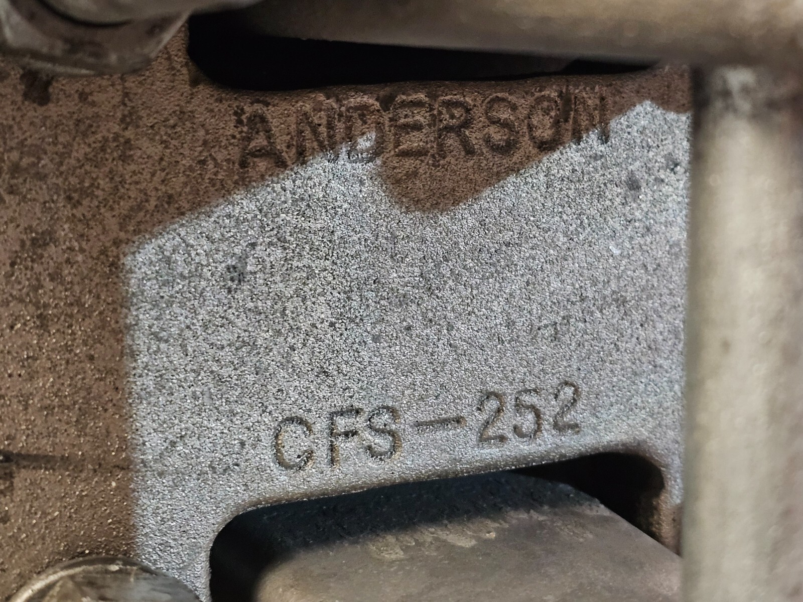 Anderson CFS-252-43 Suspension Clamp Socket Clamping Range 2.14-2.52 PP-14521