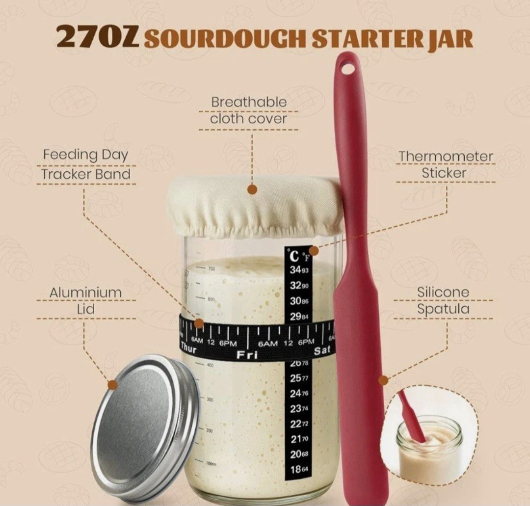 Tiagowell Sourdough Starter Kit Bread Making