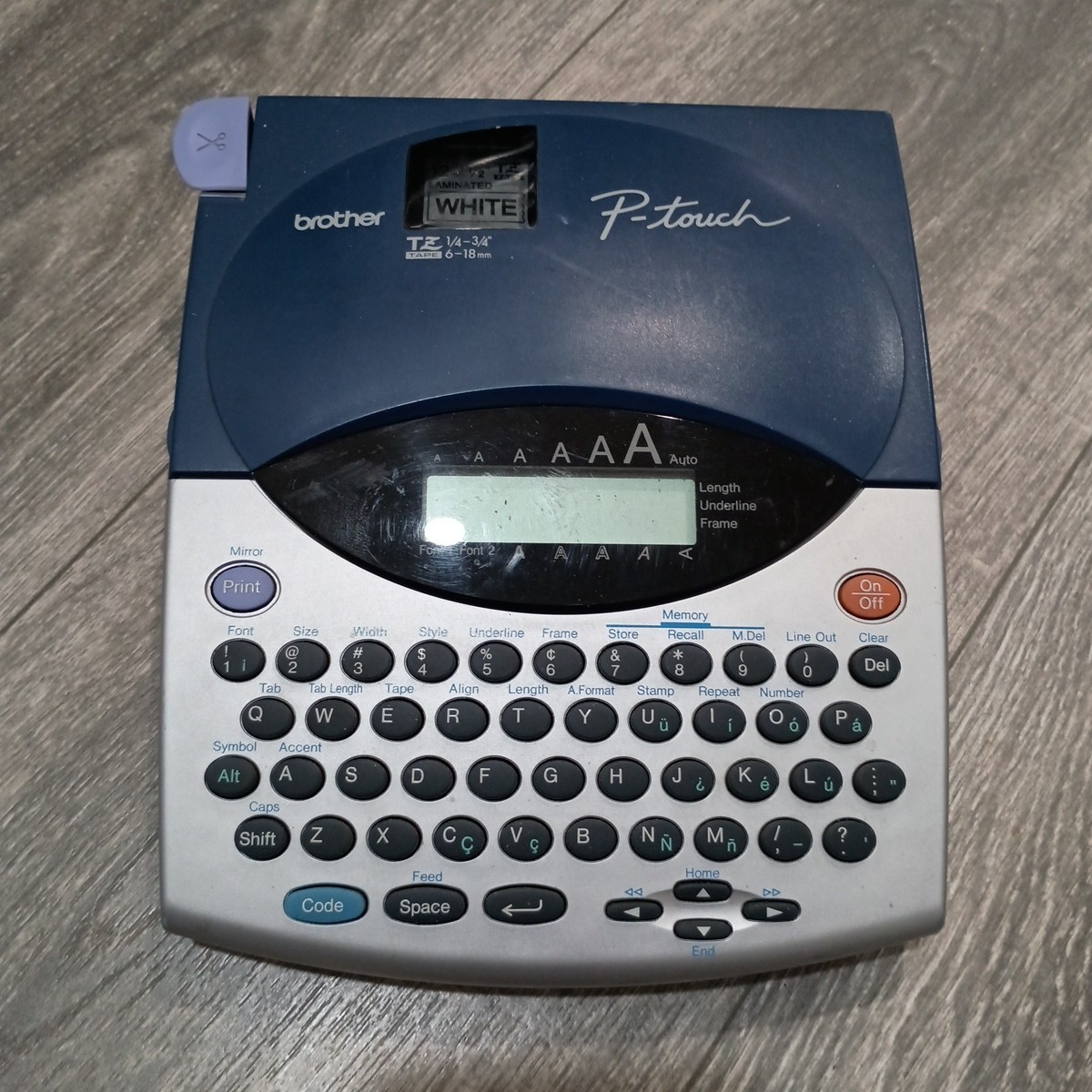 Brother P-Touch PT-1800/1810 Electronic Label Maker Printer Tested Works