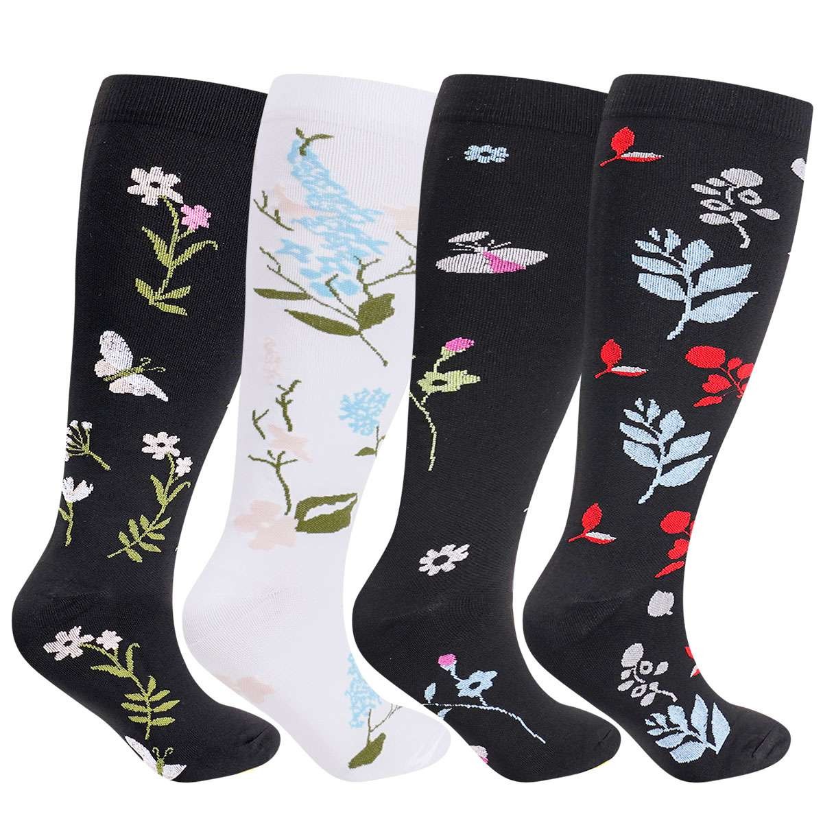 Men Women Plus Sized Compression Socks Medical Stockings Sock 2XL-4XL