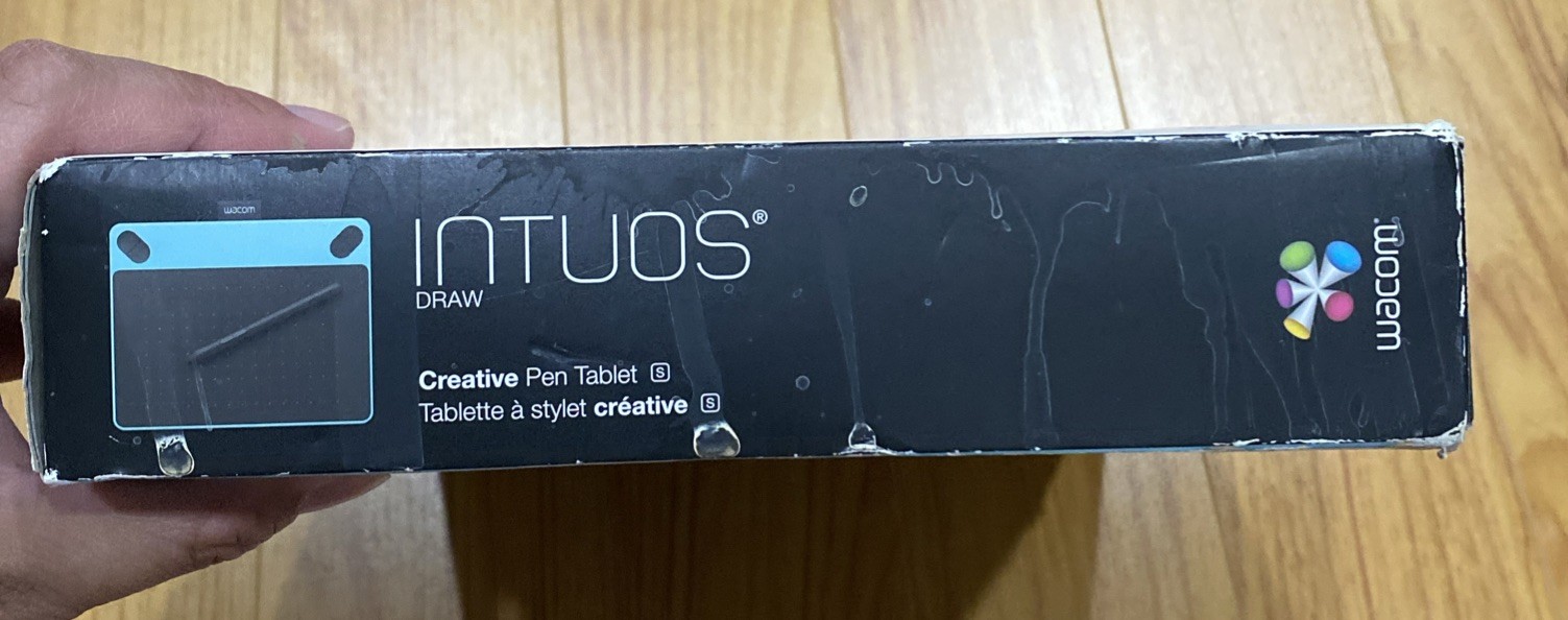 Wacom Intuos Drawing Tablet in Box CTL4900B Aqua - Excellent Working
