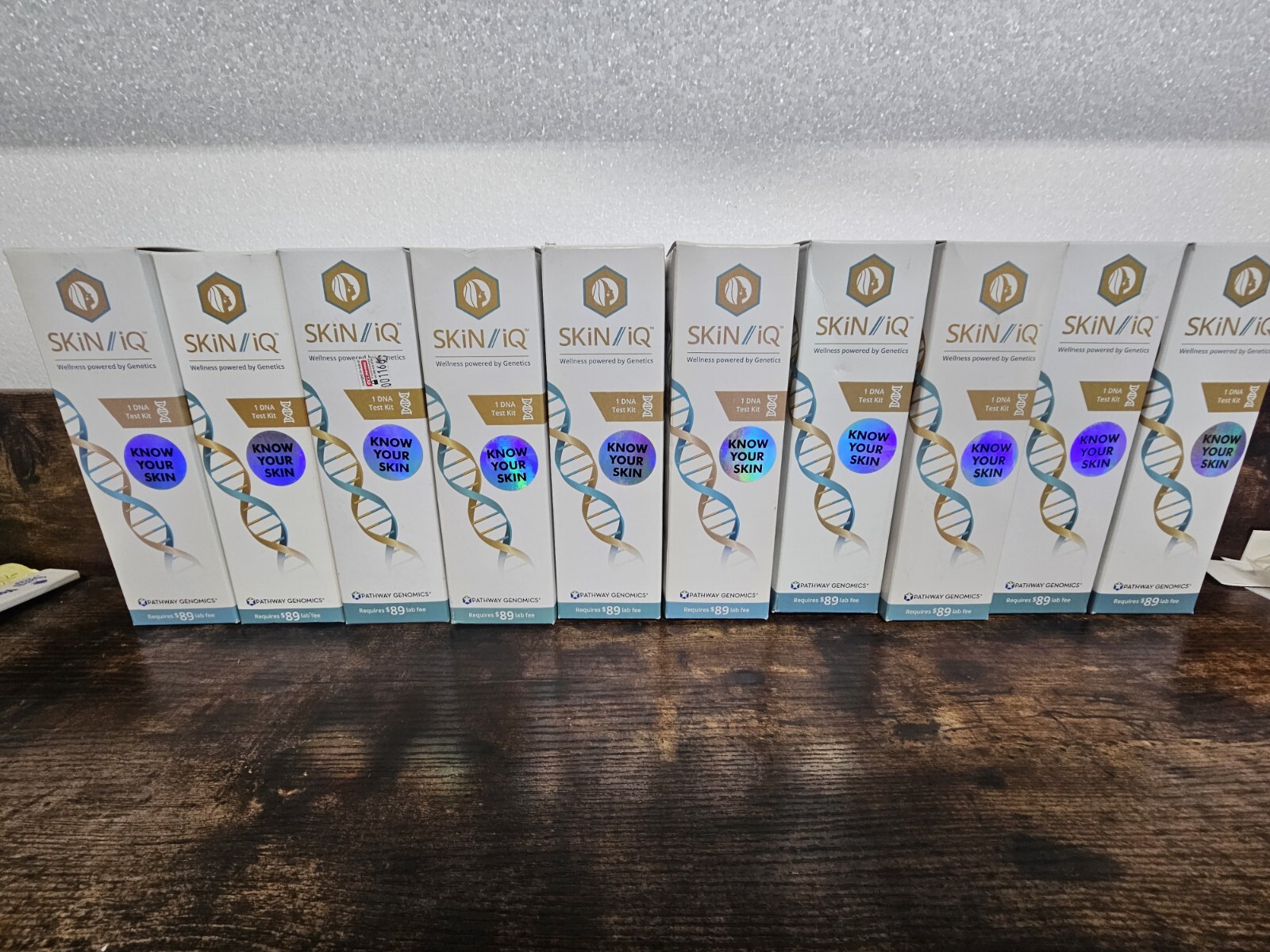 SKIN IQ WELL DNA TEST KIT YOUR DNA DISCOVERY TO BETTER HEALTH Lot Of 10