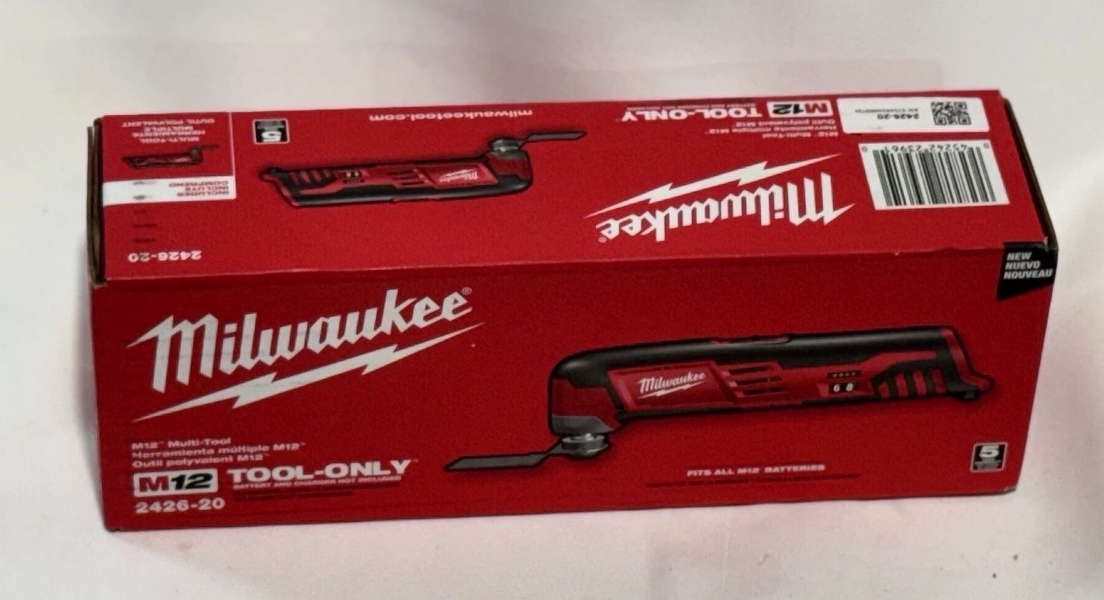 NEW Milwaukee 2426-20 M12 Cordless Multi-Tool