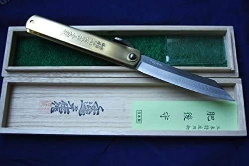 Higonokami Special Multilayer Steel Extra Large Paulownia Box Included