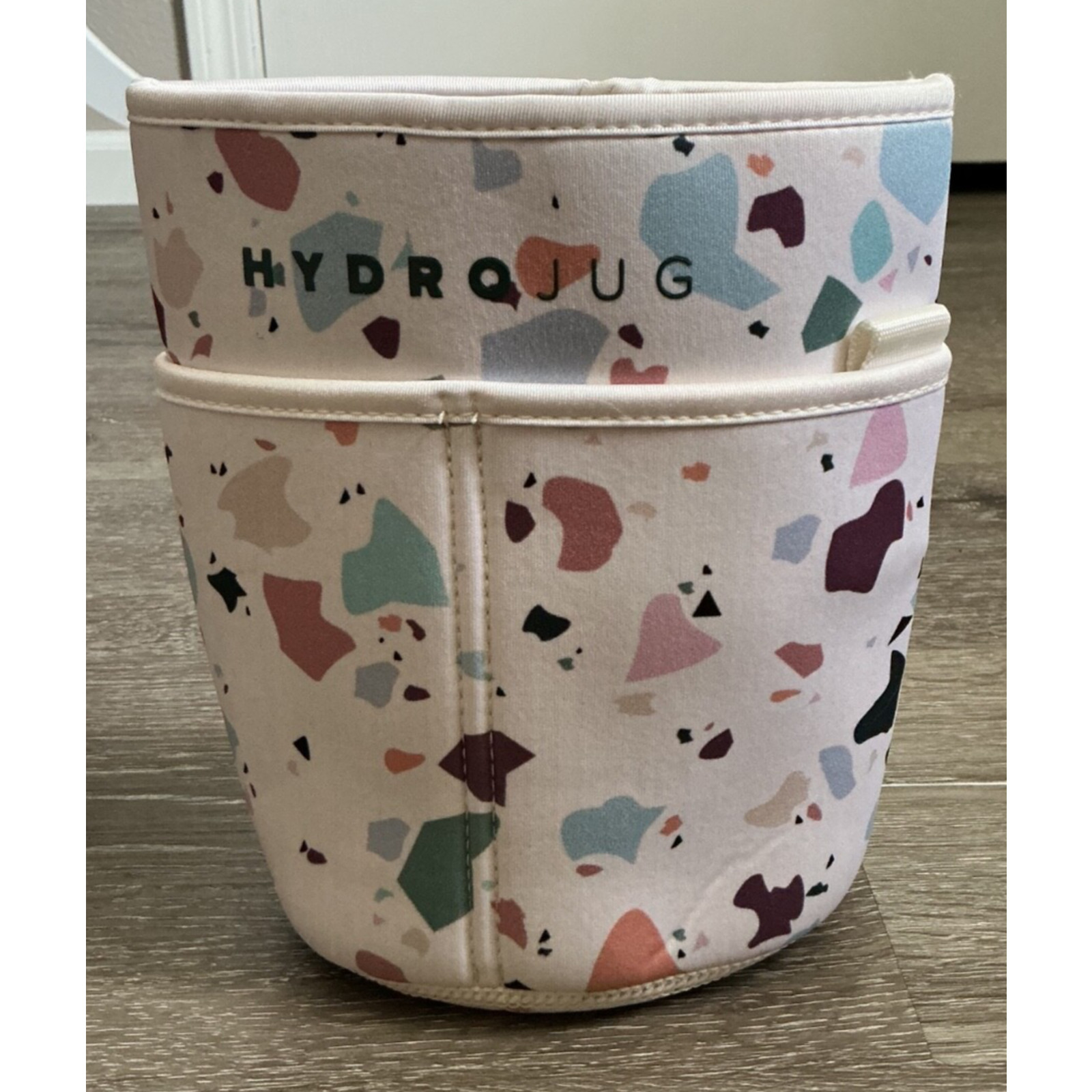 Hydro Jug Floral Colorful Water Bottle Sleeve - missing Adjustable Strap