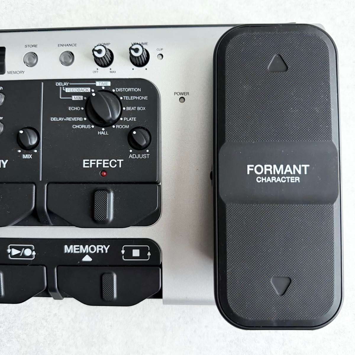 Zoom V6 Vocal Processor SGV-6 Mic Box AC Adapter Manual Tested from Japan