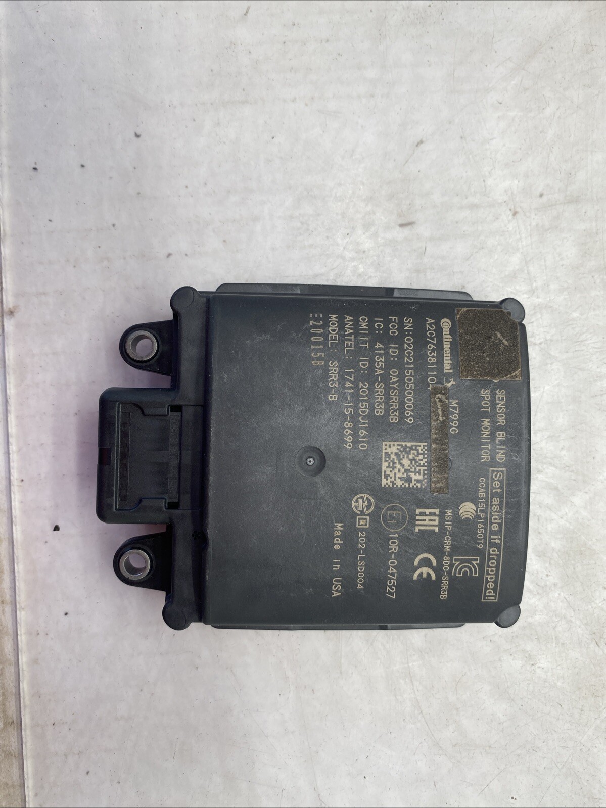 2021-2022 Nissan Infiniti Blind Spot Sensor OEM Distance Radar Module