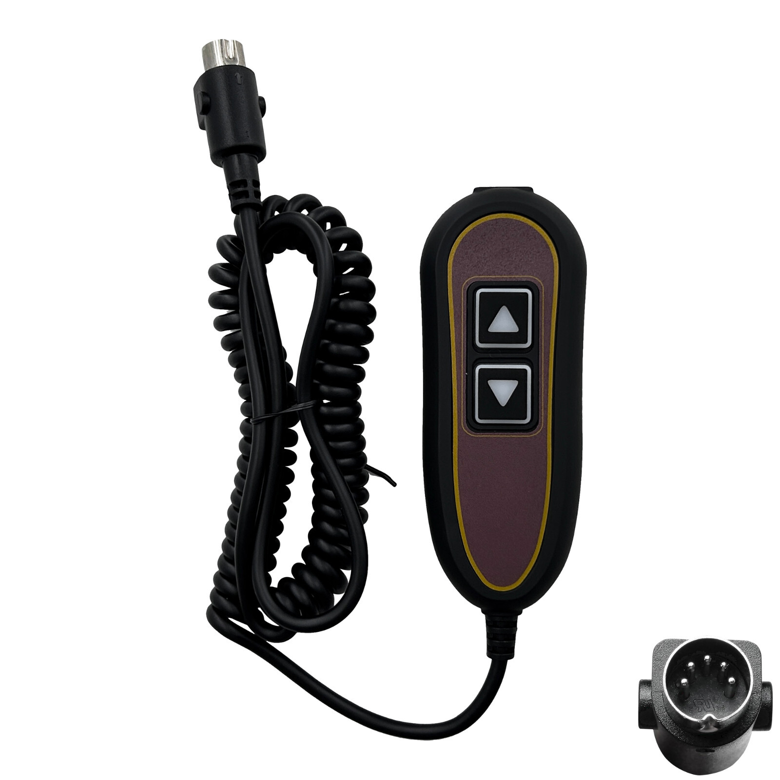 Lift Chair Power Recliner 2 Button 5 Pin Remote Control with USB and Backlight