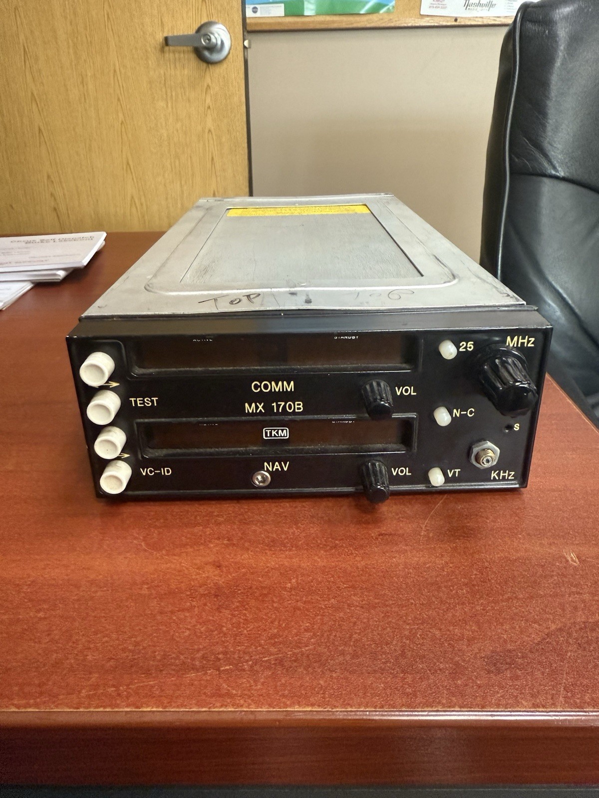 TKM MX-107B Nav/Com 14V Working As Removed