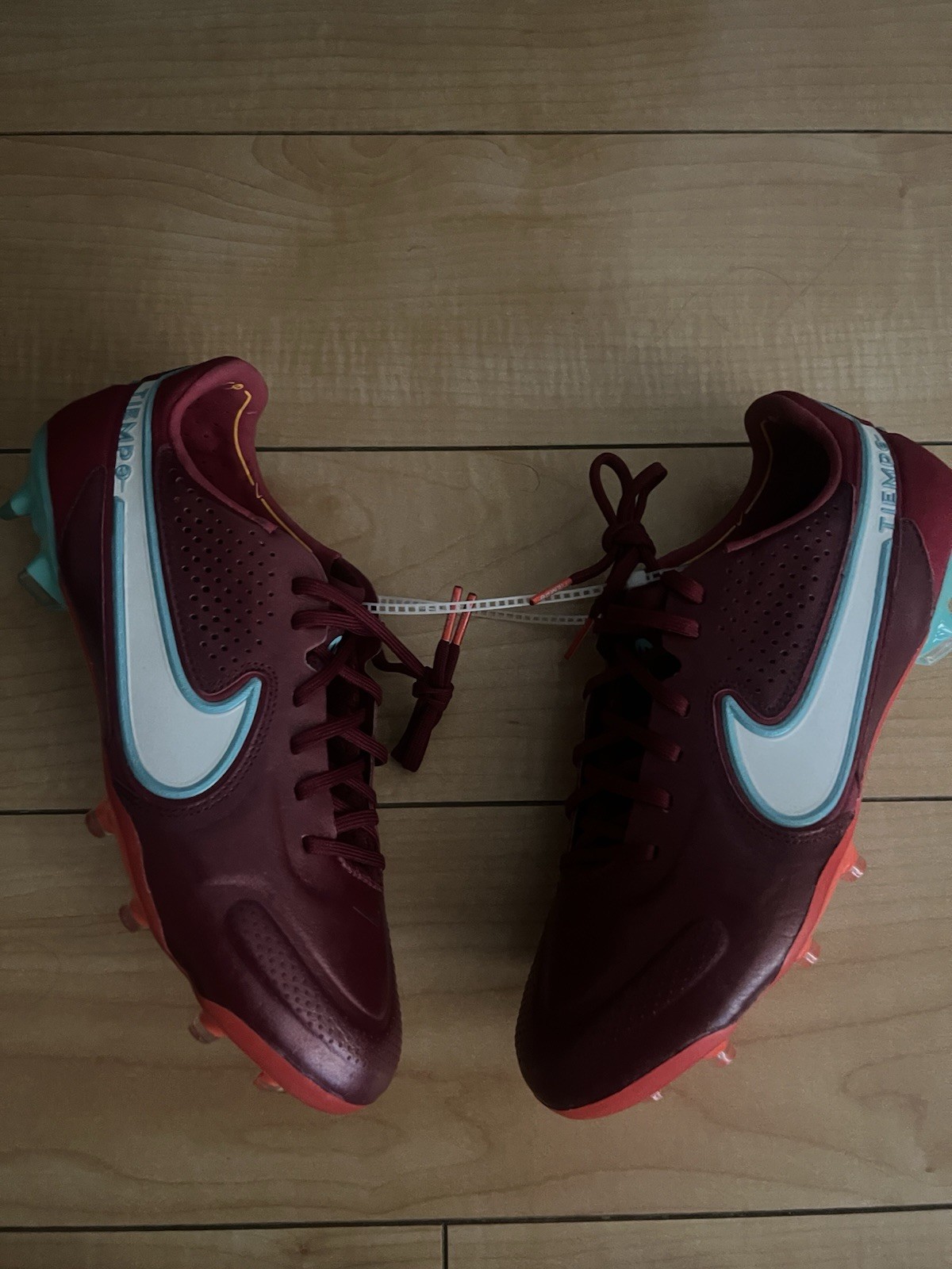 Nike Tiempo Legend 9 Elite FG Team Red Mystic Hibiscus CZ8482-617 Men's 7/ 8.5W