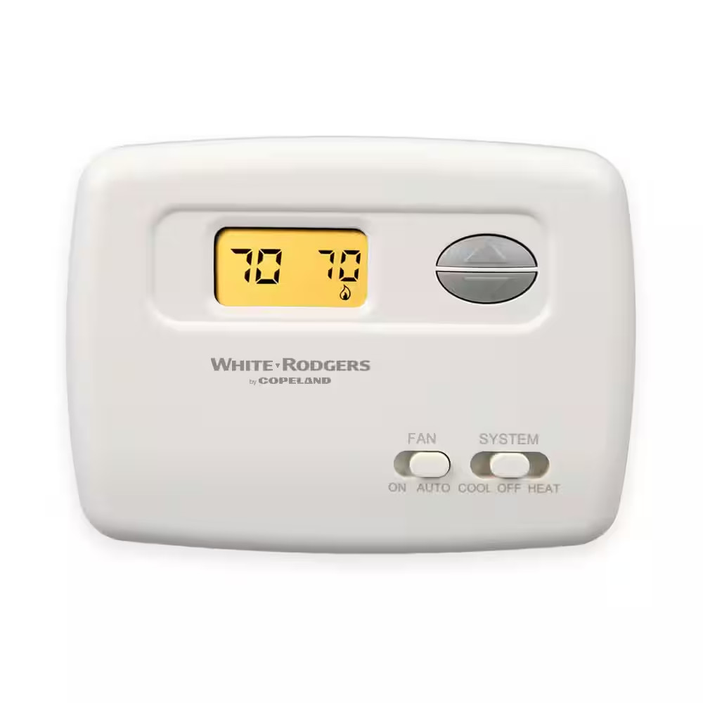 White-Rodgers 70 Series Classic, Non-Programmable, Single Stage (1H/1C) Thermost