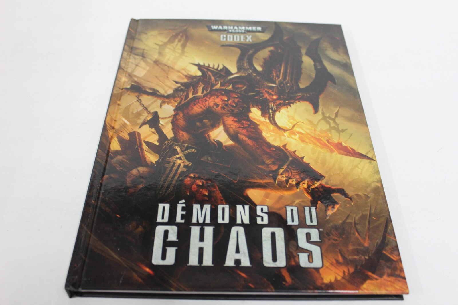 WARHAMMER 40K CODEX DEMONS DU CHAOS BOOK FRENCH NEW NOS 2012 HARDBACK
