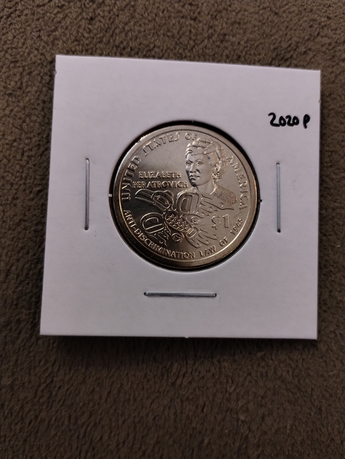 2020 P Native American Dollar (BU)