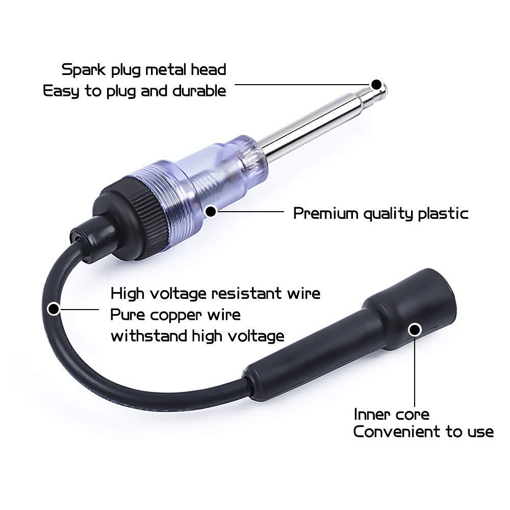 Engine In Line Auto Diagnostic Test Tools Spark plug Tester Ignition System Coil
