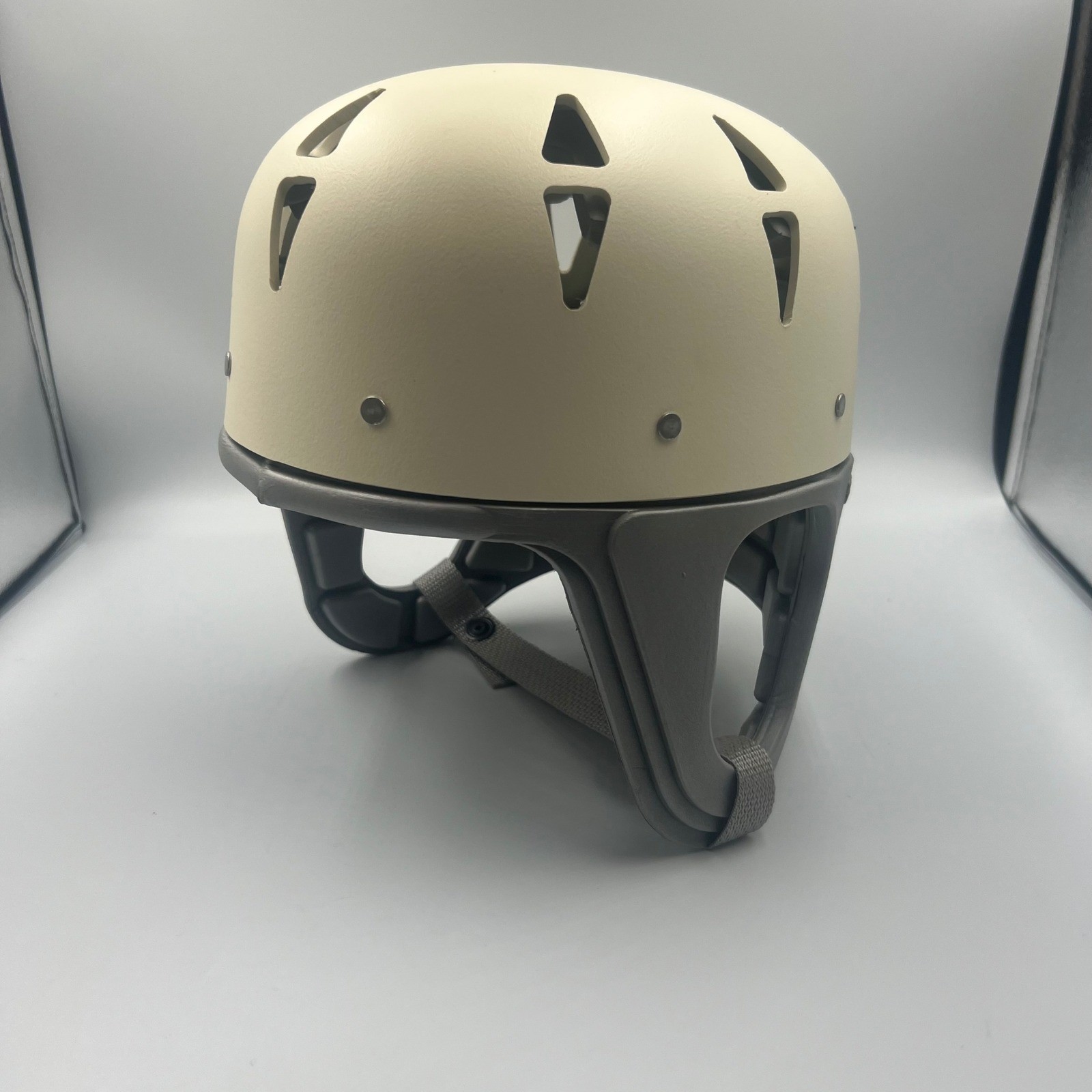 Danmar Products 9709 Medium Hard Shell Comfy Cap Protective Helmet Cream & Grey