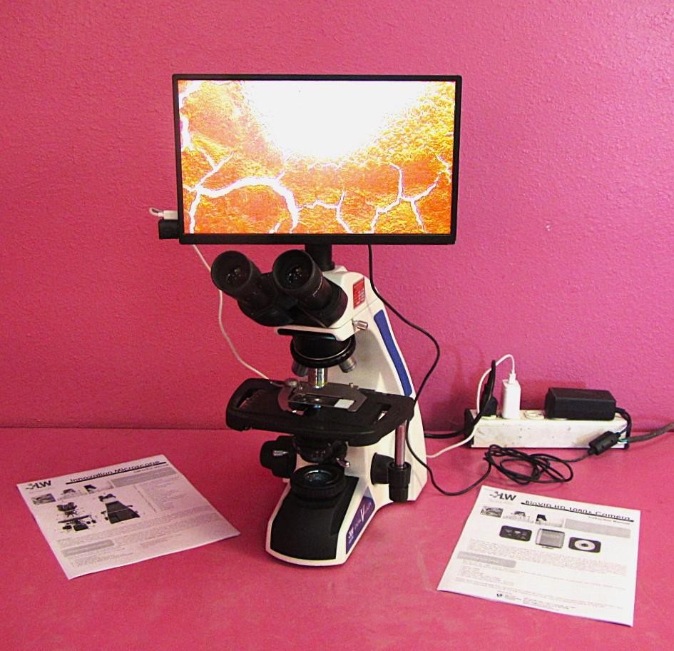 LW Scientific Innovation Digital Video LED & BioVid HD Camera Microscope System