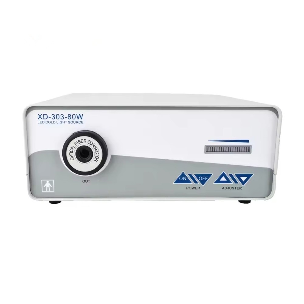 80W LED Medical Cold Light Source Endoscopy Cold Light Source for Inspection