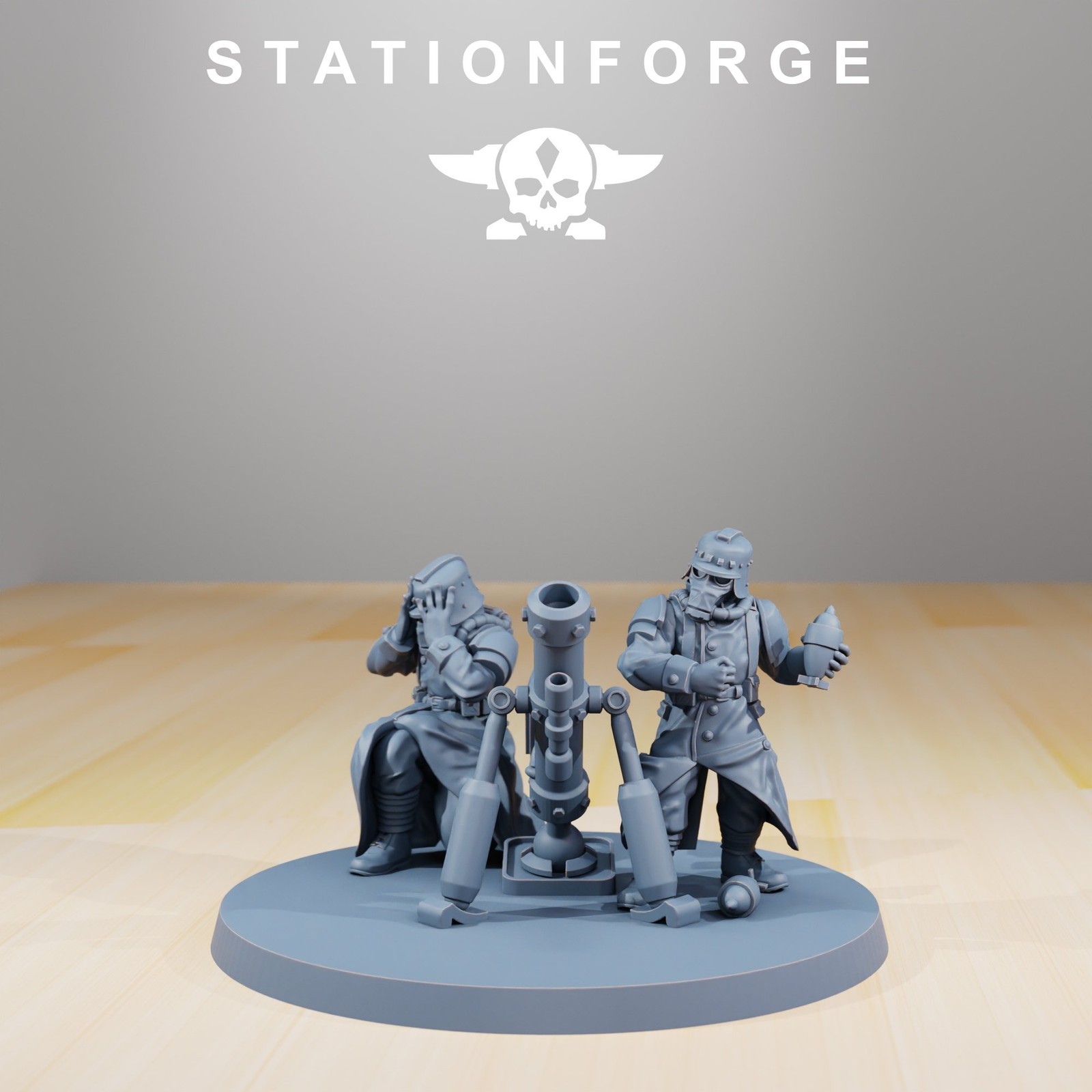 GRIM GUARD DECIMATORS WITH MORTAR