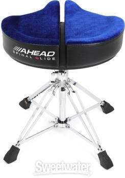 Ahead Spinal-G Saddle Drum Throne - Blue