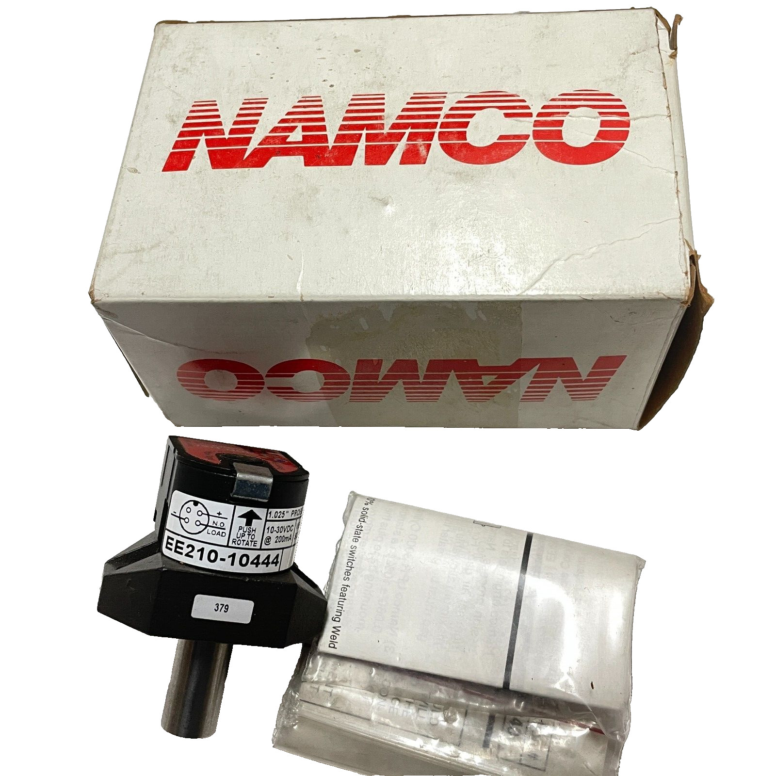 NAMCO CYLINDICATOR EE210-10444 LPR 3000PSI 1.025" PROBE 30VDC SENSOR UNIT