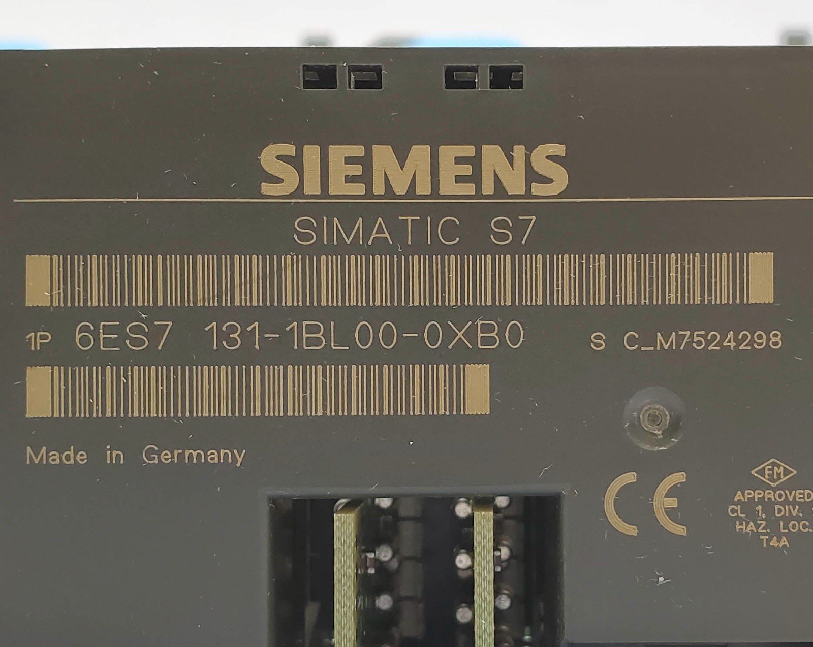 Siemens 6ES7 131-1BL00-0XB0 Simatic S7 Digital Input Module 24V