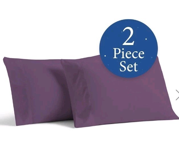 Maulli 100% Eucalyptus Lyocell Tercel 300 TC Pillowcases King Size Arctic Dusk