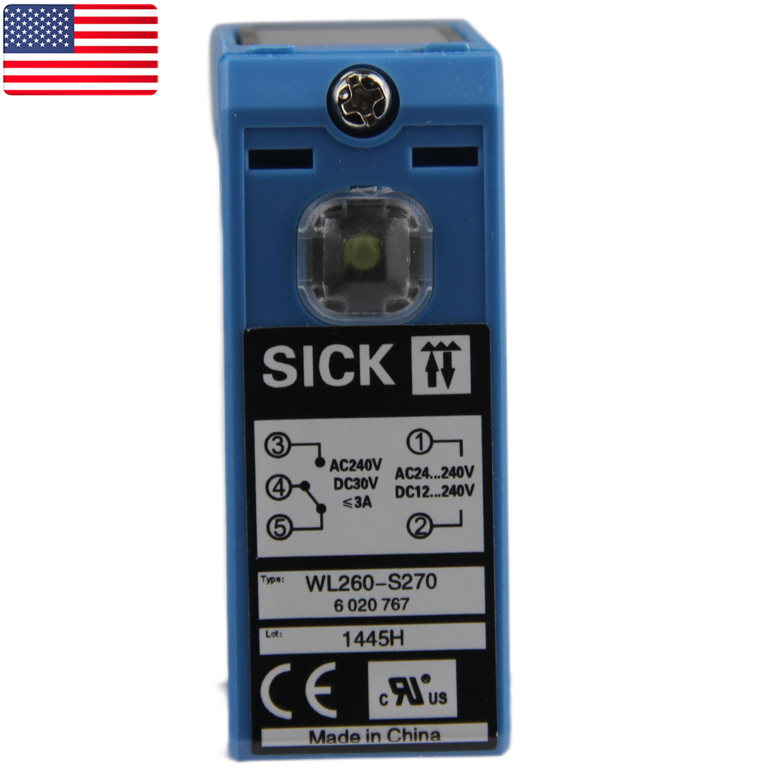 New for WL260S270 SICK Photoelectric Sensor WL260-S270 - US Stock
